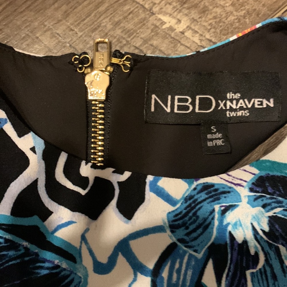 Floral Revolve NBD the Naven Twins cut out dress Small - Picture 6 of 9